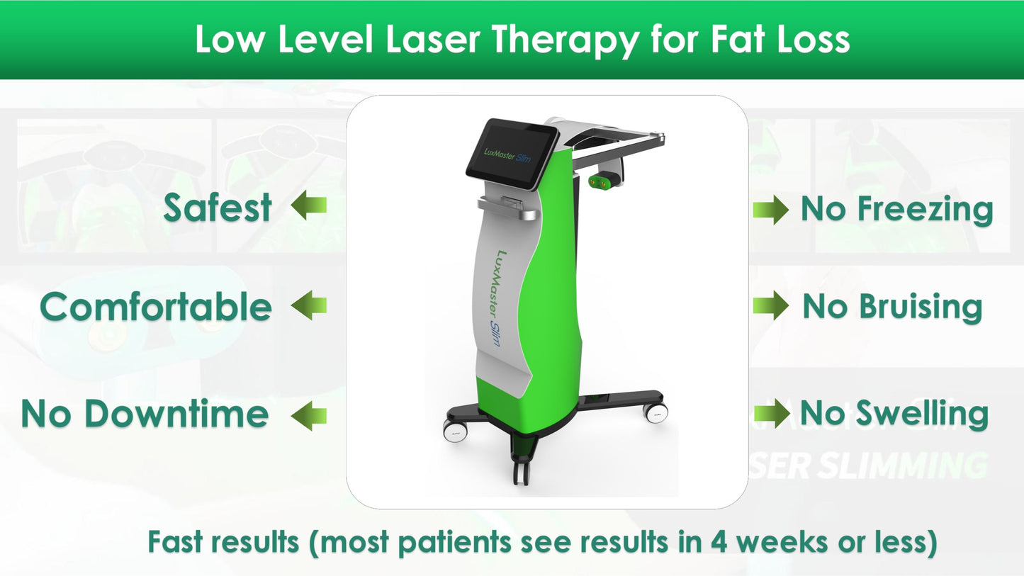 LuxMaster Slim – 532nm Green Laser for Fat Loss, Detox & Lymphatic Therapy (200mW)