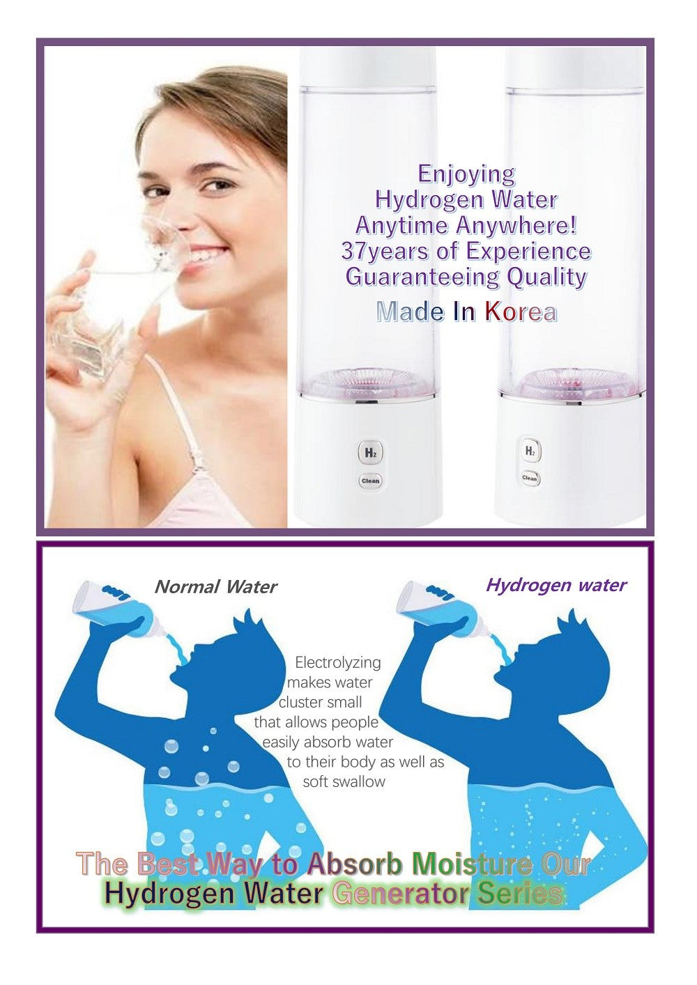 💧H2GO-3000 Hydrogen Water Generator – Ultra-Pure Hydration & Detox